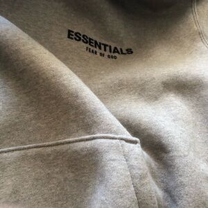 Fear of God ‘Dark Oatmeal’ Essentials Hoodie